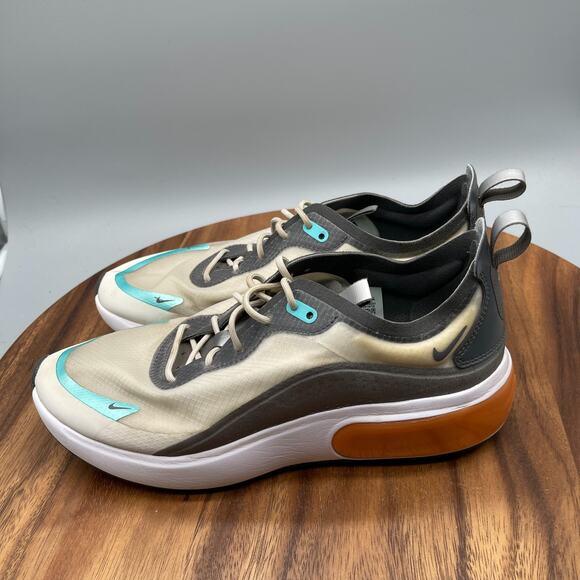 Nike Air Max Dia SE Shoes Womens Size 9 Phantom Grey Orange Running Comfort Gym - Picture 3 of 8